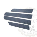 Mercedes W110 / W111 gumy progowe zewnętrzne szare | www.legendcars.eu